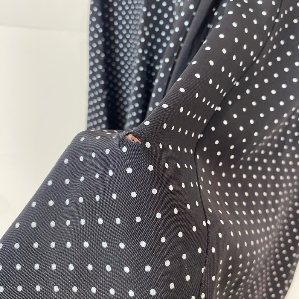 Ninalee Vintage 1990s Romper Black & White Polka dot Retro 90s Jumper - Picture 17 of 17